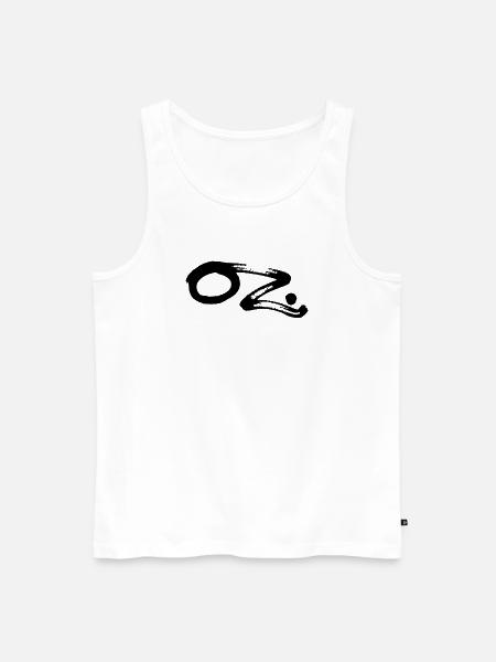 OZ - Männer Premium Bio Tank Top - Weiß