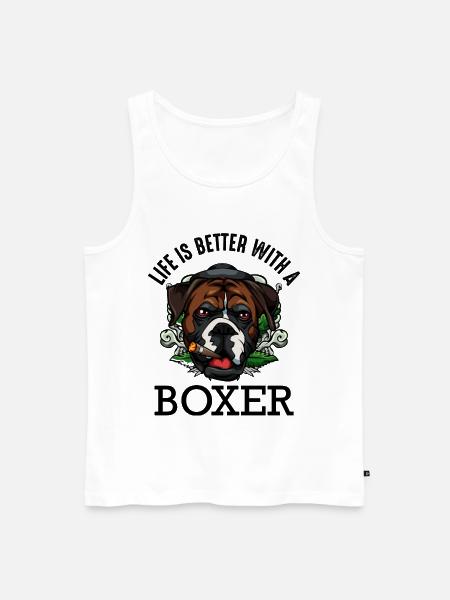boxeur - Débardeur bio Premium Homme - blanc