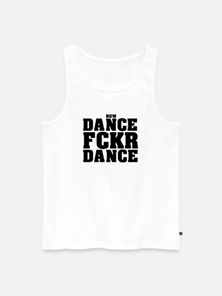Danse Fckr Danse - Débardeur bio Premium Homme - blanc