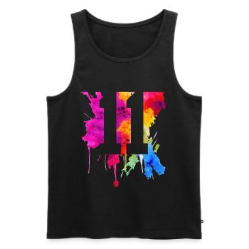 11 JAHRE 11. GEBURTSTAG - Männer Premium Bio Tank Top - Schwarz - Vorne - Michal (187cm)