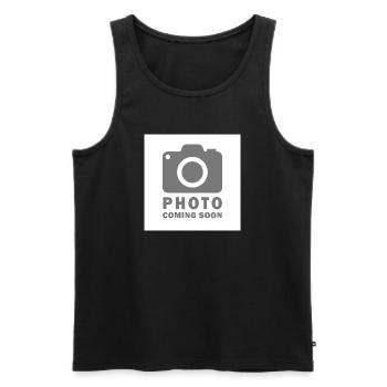 Foto kommt bald - Männer Premium Bio Tank Top - Schwarz - Vorne - Michal (187cm)