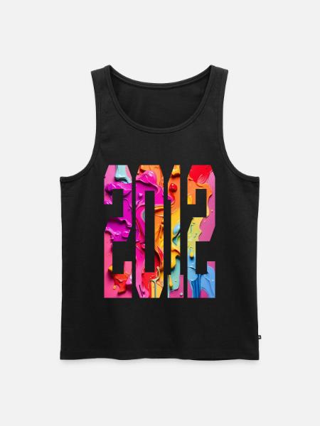 BUNT 14TH BIRTHDAY 2012 - Men's Premium Organic Tank Top - black
