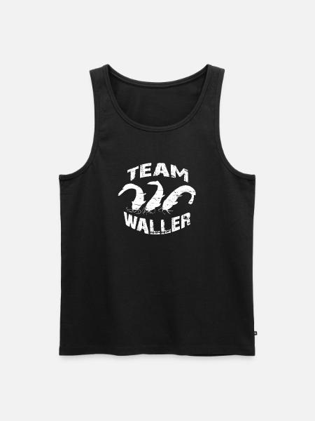 Welsangler - Sportfischer - Männer Premium Bio Tank Top - Schwarz