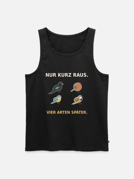 Vier Arten später - Männer Premium Bio Tank Top - Schwarz
