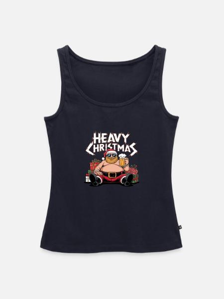 Heavy Christmas - Frauen Premium Organic Tank Top - Navy