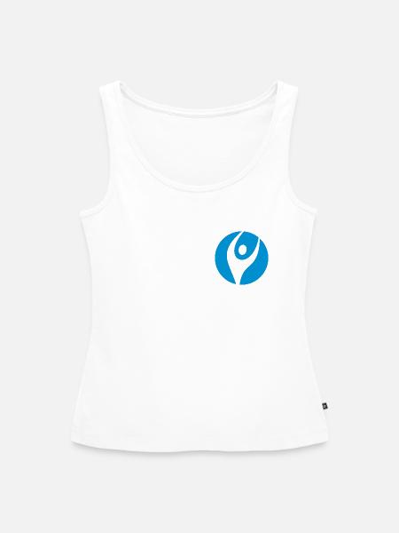 Physio 4 Logo - Frauen Premium Organic Tank Top - Weiß
