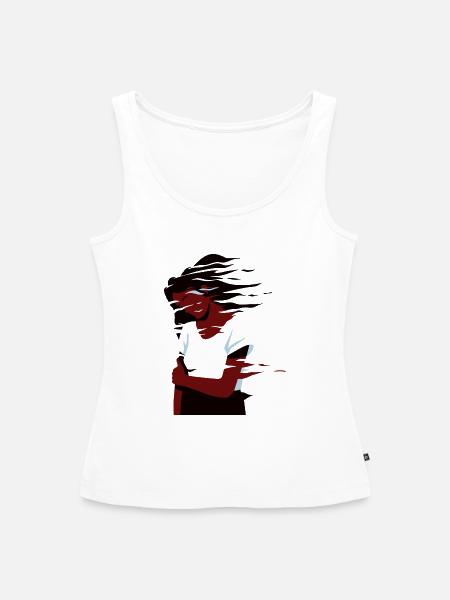Women - Frauen Premium Organic Tank Top - Weiß