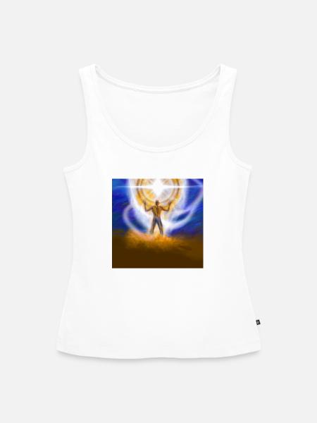 Unendlichkeit - Frauen Premium Organic Tank Top - Weiß