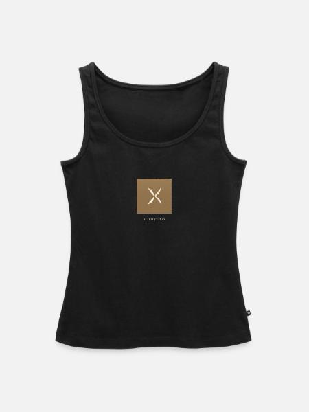Hubschrauberrotor-Studie - Frauen Premium Organic Tank Top - Schwarz