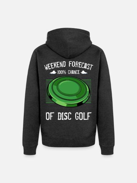 frisbee - Veste à capuche bio Premium Unisexe - anthracite chiné