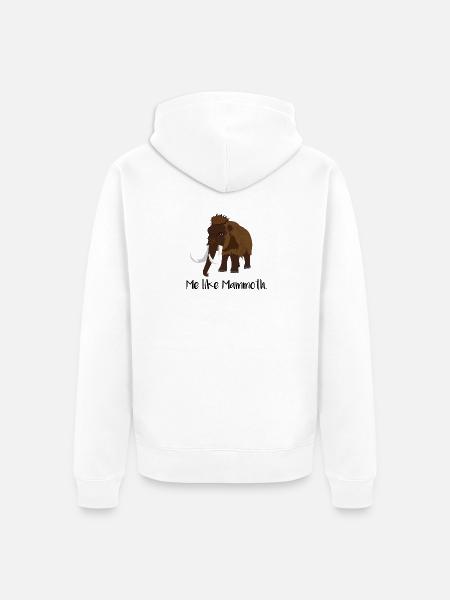 Mammut - Unisex Premium Bio Zip Hoodie - Weiß