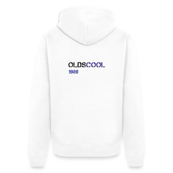 1969 olds cool - Veste à capuche bio Premium Unisexe - blanc - Dos - Thijin (182cm)