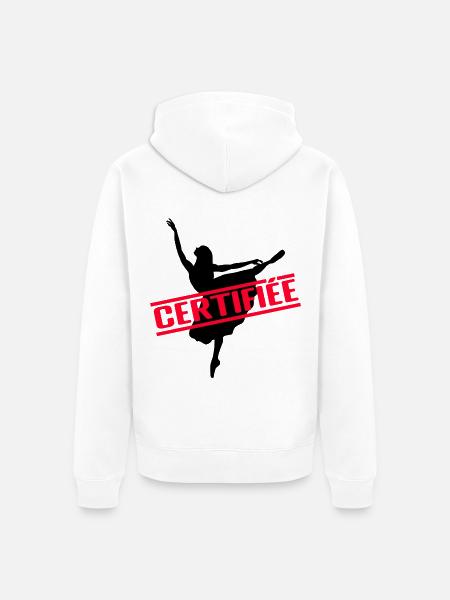 BEGLAUBIGT - Unisex Premium Bio Zip Hoodie - Weiß