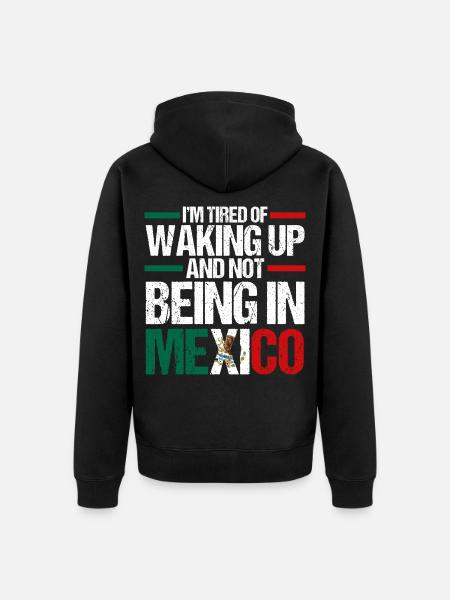 Mexican Mexico - Unisex Premium Bio Zip Hoodie - Schwarz