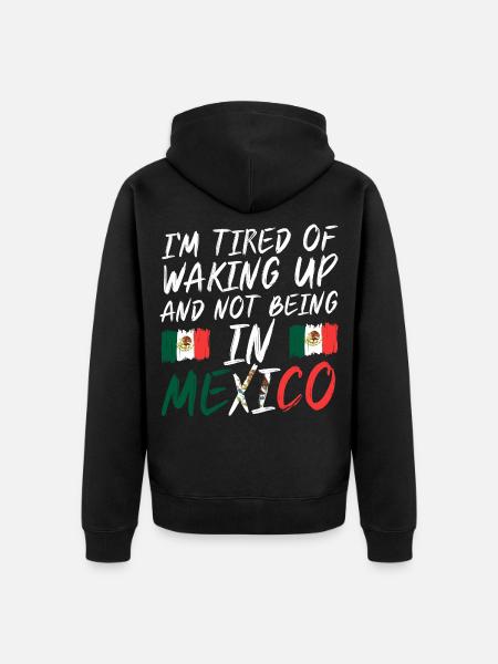 Mexican Mexico - Unisex Premium Bio Zip Hoodie - Schwarz