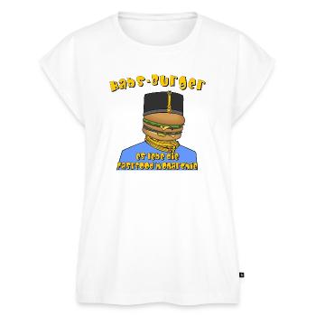 Habs-Burger Habsburger - HamBurger - Monarchie - Frauen Premium Bio Top - Weiß - Vorne - AI Model Female 172 light (172cm)