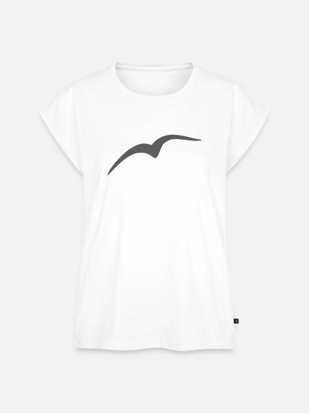 Vogel - Frauen Premium Bio Top - Weiß