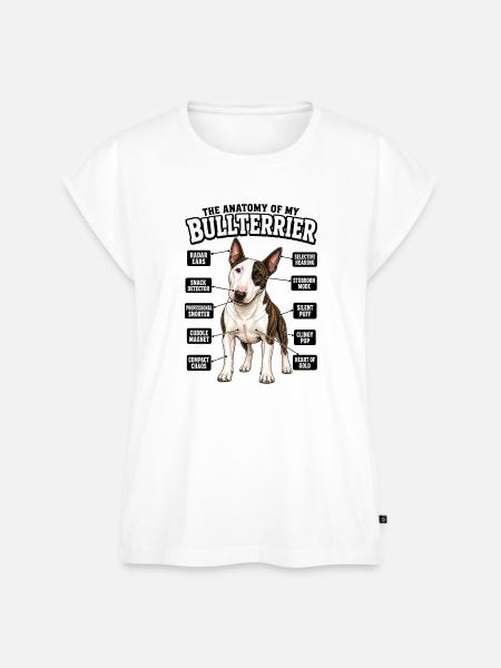 Hunde Sprüche Hundebesitzer Geschenk Spaziergang - Frauen Premium Bio Top - Weiß