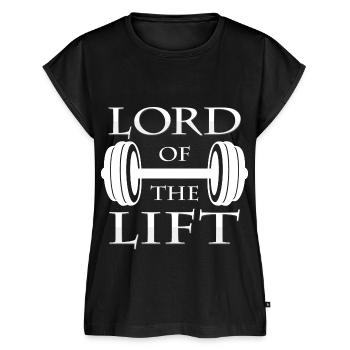 dumbbell - Women’s Premium Organic Top - black - Front - AI Model Female 172 light (172cm)