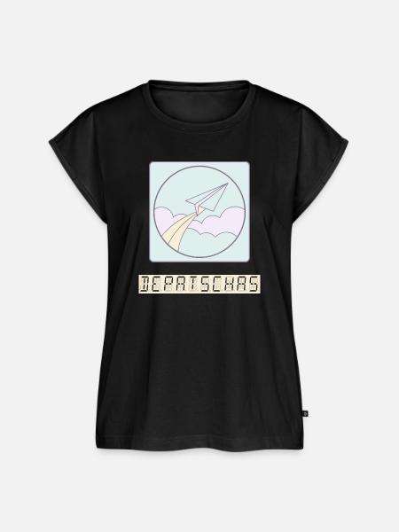 departure - Frauen Premium Bio Top - Schwarz