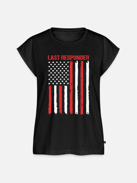Bestattung USA - Frauen Premium Bio Top - Schwarz