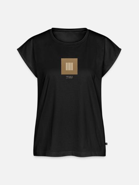 Leonardo-Orgelkanone - Frauen Premium Bio Top - Schwarz