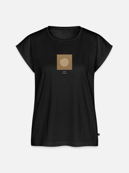 Leonardo Luftschraube - Frauen Premium Bio Top - Schwarz