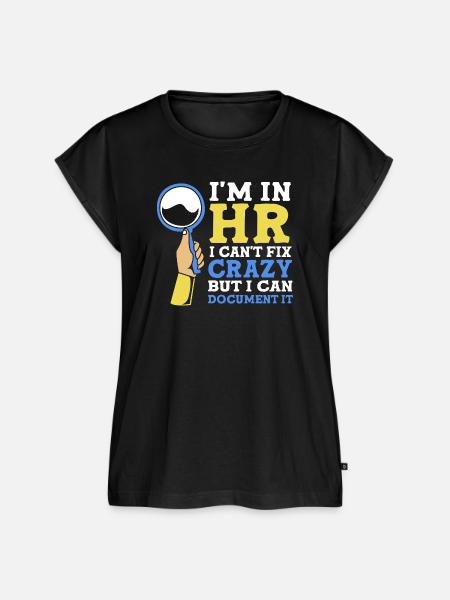 HR Manager - Frauen Premium Bio Top - Schwarz
