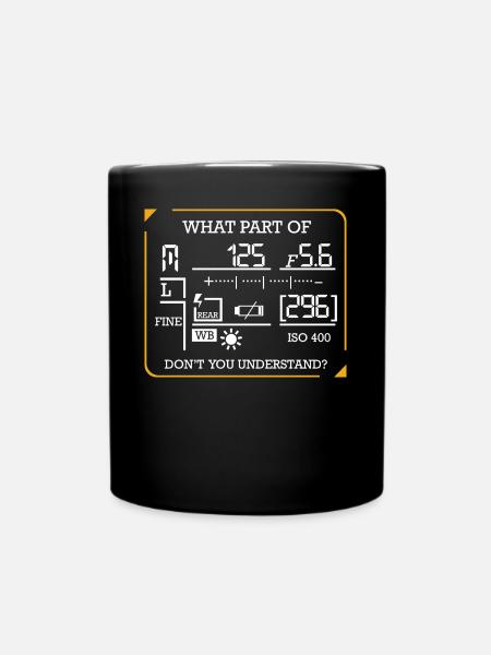 photographe - Mug uni - noir