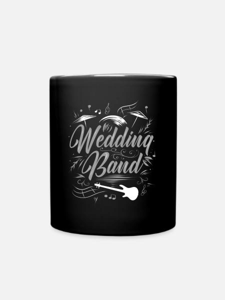 Hochzeitsband Musiker Live Musik - Tasse einfarbig - Schwarz