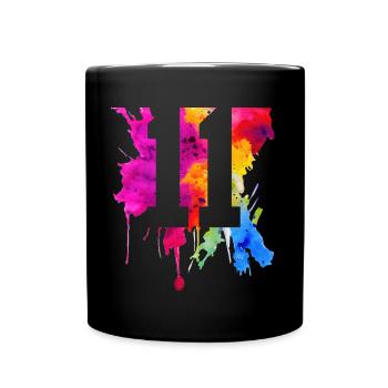 11 ANS 11E ANNIVERSAIRE - Mug uni - noir - Devant