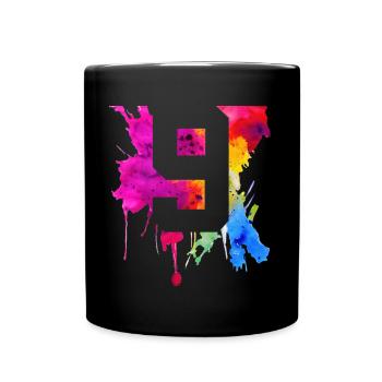 9 YEARS 9TH BIRTHDAY - Full Colour Mug - black - Front