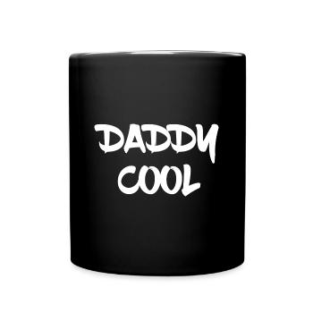 Daddy Cool - Tasse einfarbig - Schwarz - Vorne