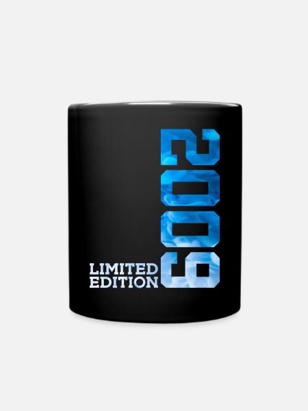 17. GEBURTSTAG LIMITED EDITION 2009 - Tasse einfarbig - Schwarz