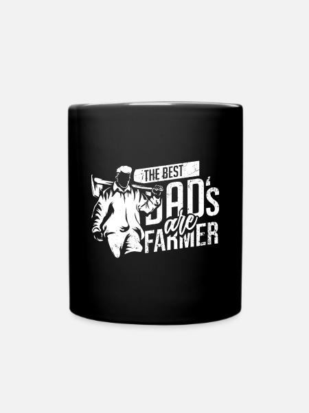 Herzlicher Landwirt Erntearbeit - Tasse einfarbig - Schwarz