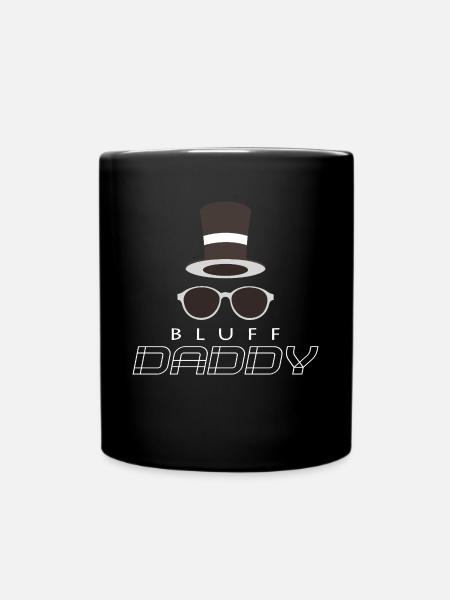 Poker - Tasse einfarbig - Schwarz