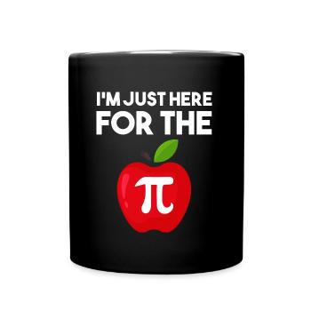 Mathe Lehrer - Tasse einfarbig - Schwarz - Vorne