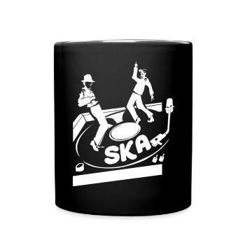 Funkensprühende Ska Bläsersektion - Tasse einfarbig - Schwarz - Vorne