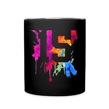 15 YEARS 15TH BIRTHDAY - Full Colour Mug - black - Front