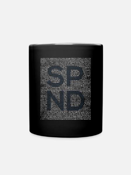 Historisches Spandau Kolkviertel - Tasse einfarbig - Schwarz
