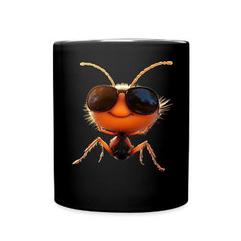 Ant Forest Ant Fire Ant Insect Cute Ants - Full Colour Mug - black - Front