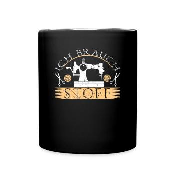 Nähen Handarbeit Schneider - Tasse einfarbig - Schwarz - Vorne
