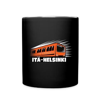 METRO ITÄ-HELSINKI T-Shirts, Hoodies, Geschenke, etc. - Tasse einfarbig - Schwarz - Vorne
