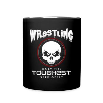 Wrestling - Tasse einfarbig - Schwarz - Vorne