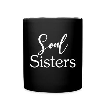 Soul Sisters - Tasse einfarbig - Schwarz - Vorne