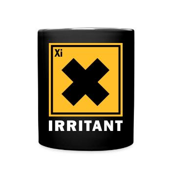 REIZENDES WARNZEICHEN - Tasse einfarbig - Schwarz - Vorne