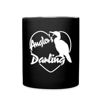 Le Cormoran - Le favori du pêcheur sportif - Mug uni - noir - Devant