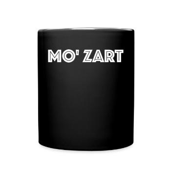 Mozart Wolfgang Amadeus - Full Colour Mug - black - Front