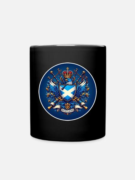 Scotland Logo - Full Colour Mug - black