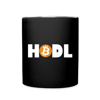Mode Bitcoin HODL : Activé - Mug uni - noir - Devant